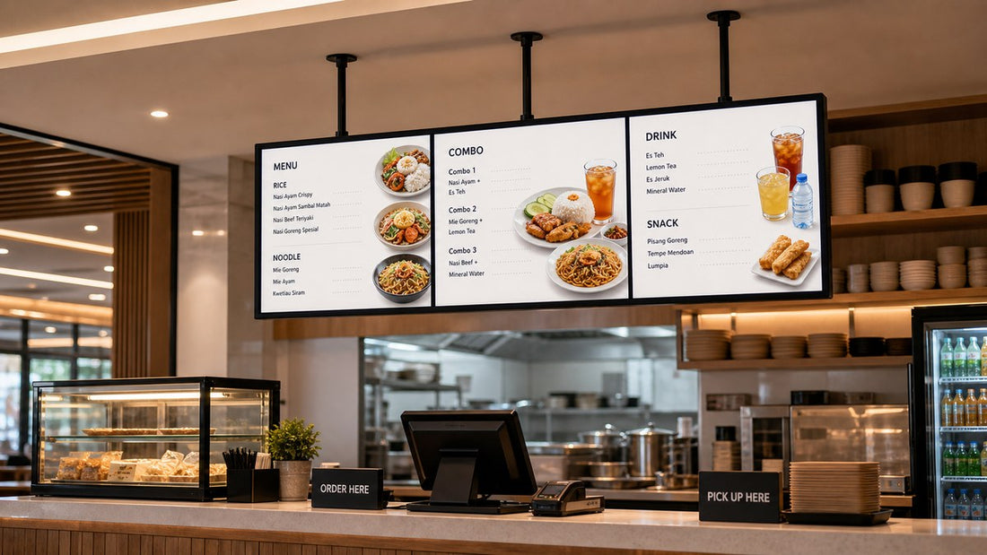 menu board led untuk menu gantung - NEOX