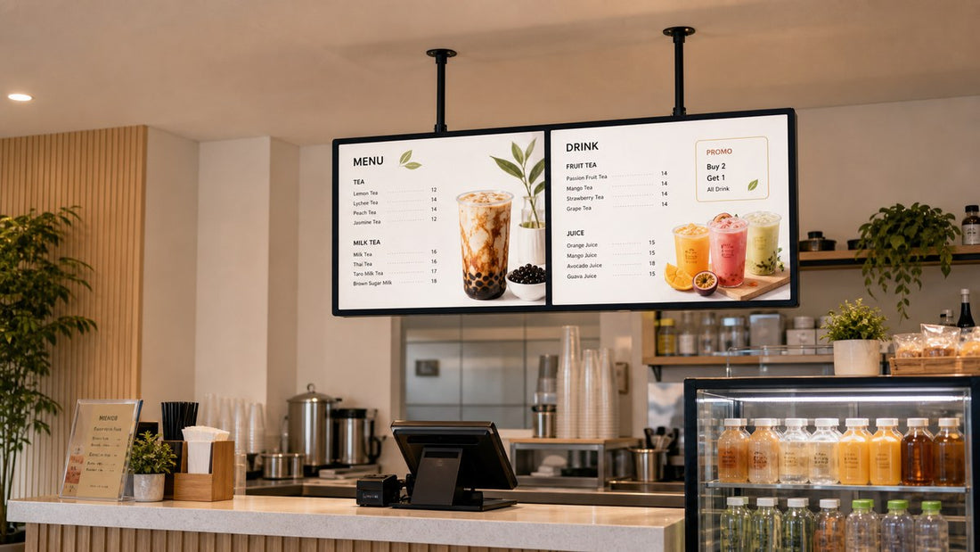harga papan menu led untuk menu gantung - NEOX