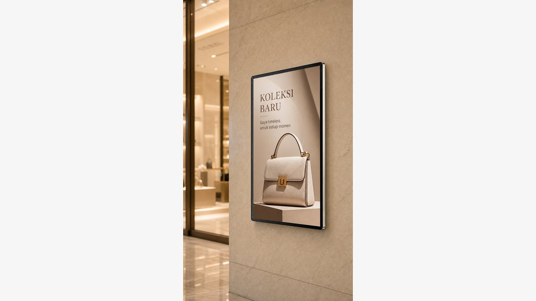 bingkai poster led untuk lift - NEOX