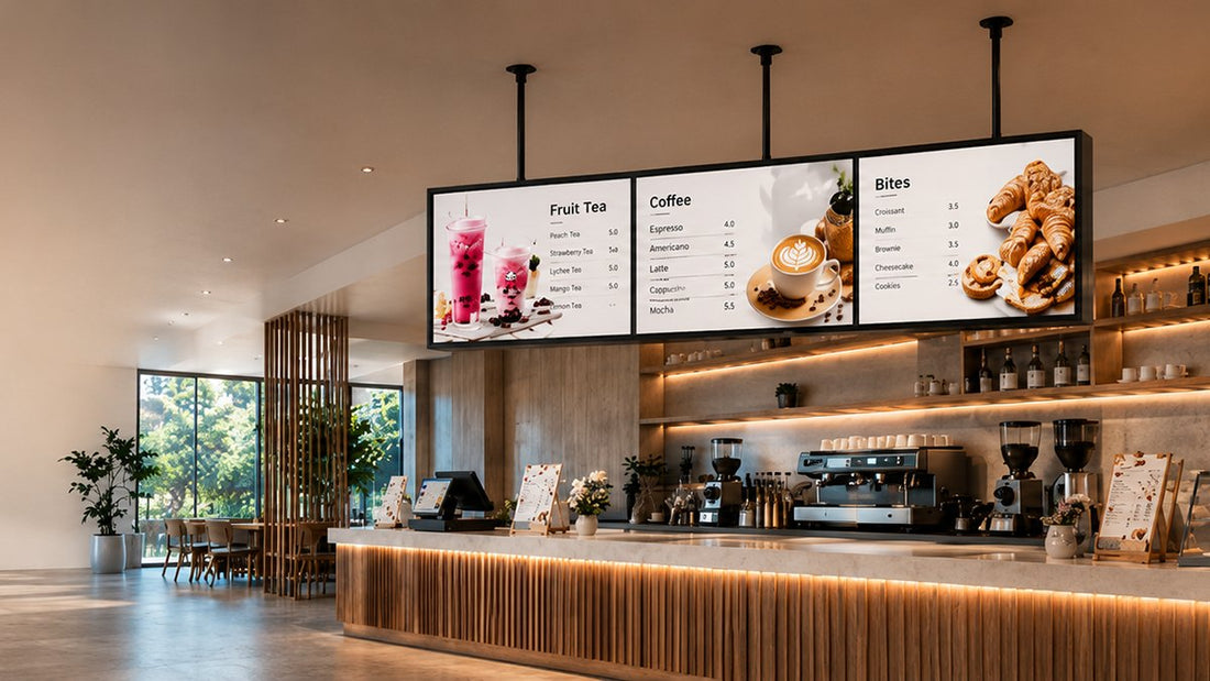 Papan Menu LED tv untuk menu gantung - NEOX