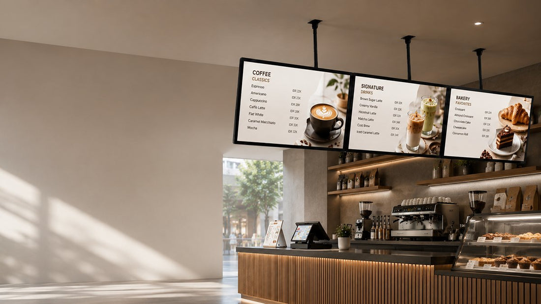 papan menu led untuk menu gantung - NEOX