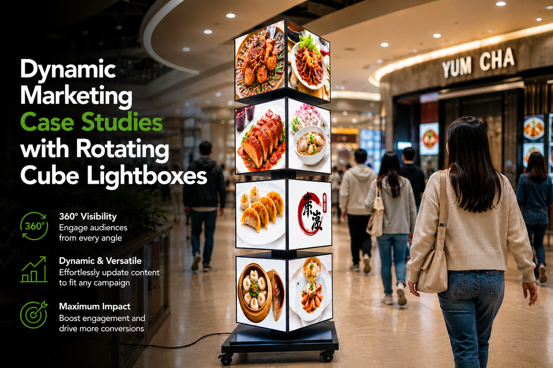 RotatingCube Lightboxes