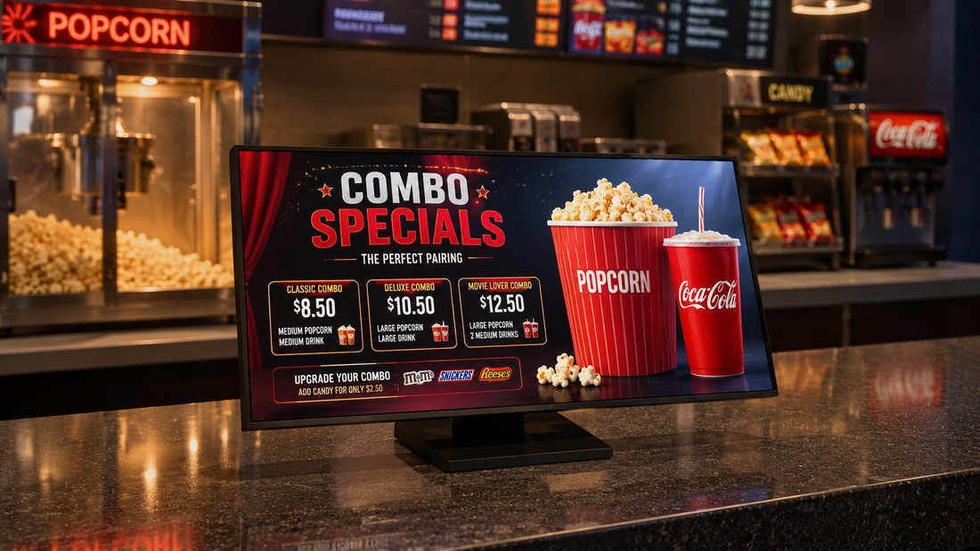 display menu meja versi premium untuk menu restoran di meja kasir, untuk kebutuhan restoran Indonesia - NEOX