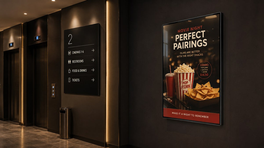 bingkai poster magnetik untuk elevator