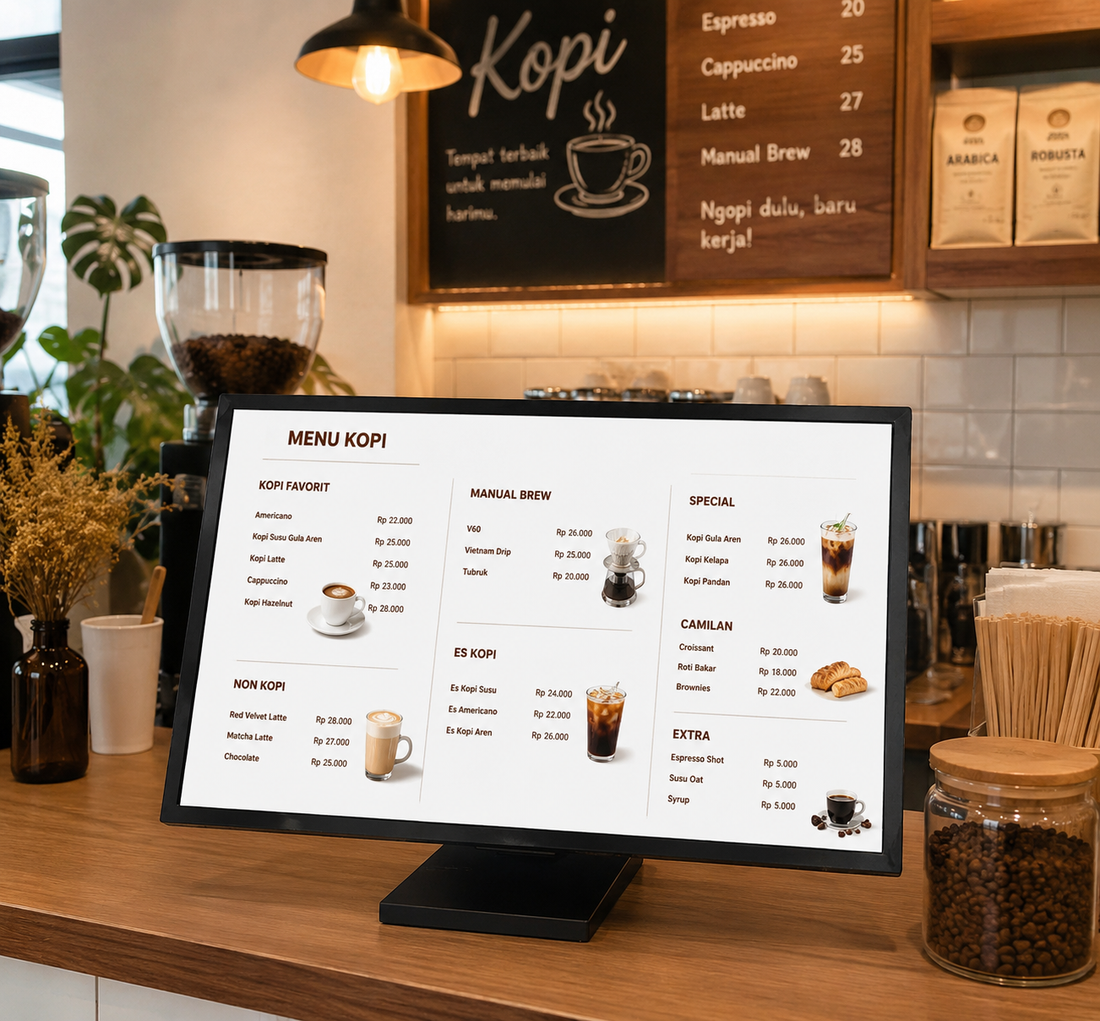 Premium Table Menu Stand