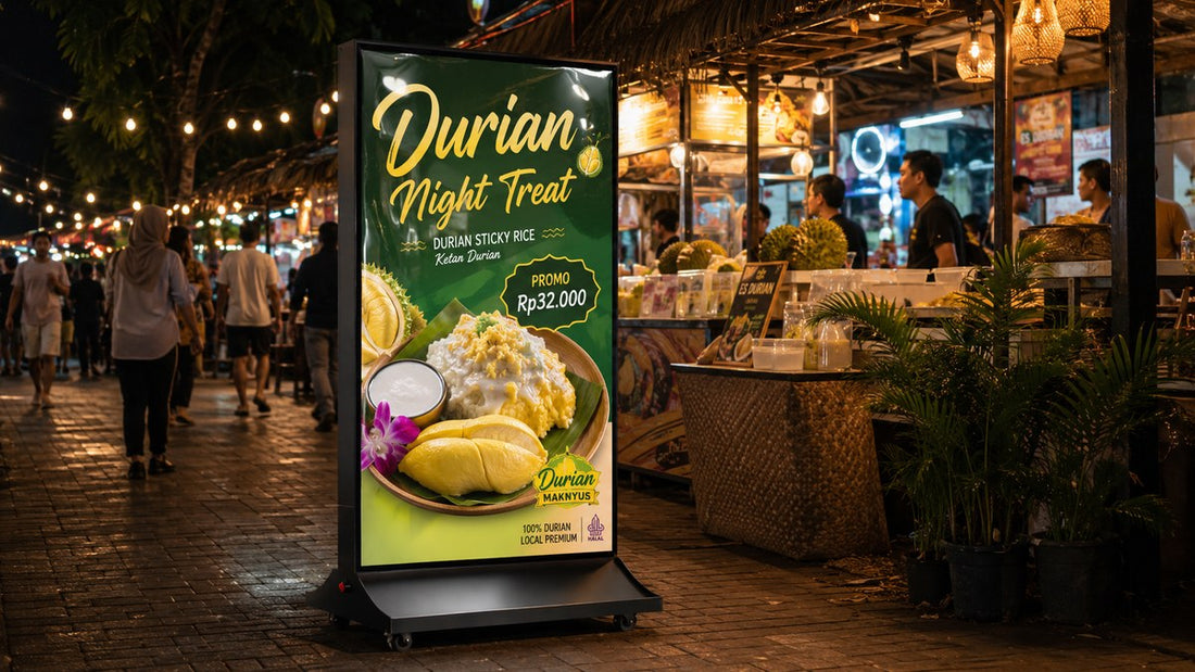 light box kain dua sisi untuk general