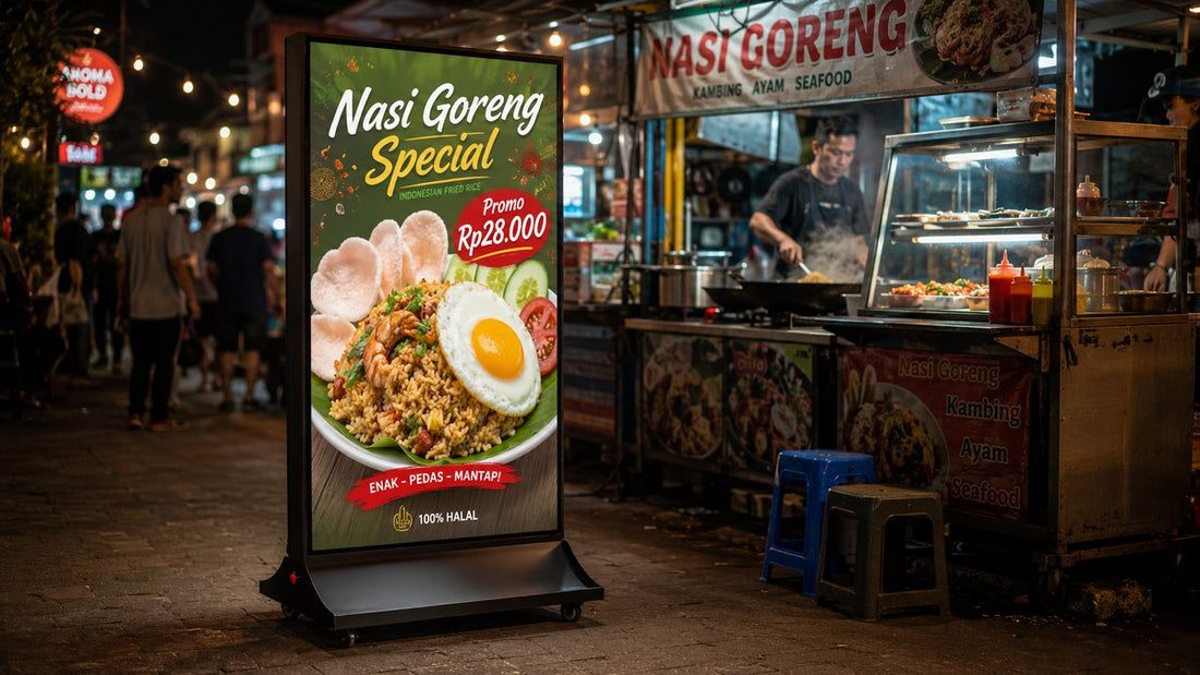 light box kain dua sisi untuk general