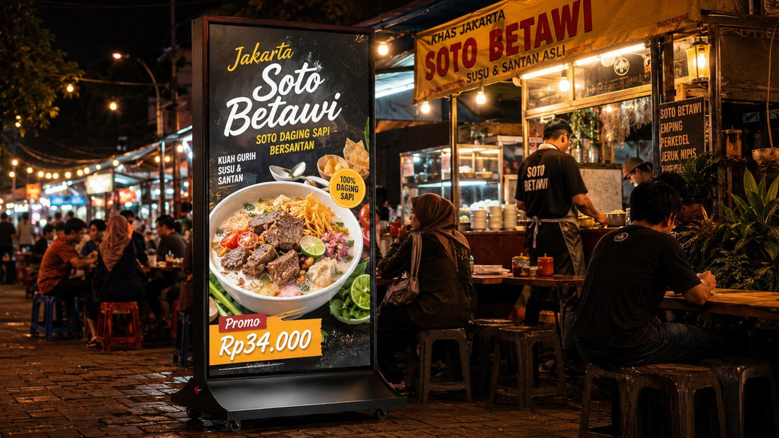 light box kain dua sisi untuk general