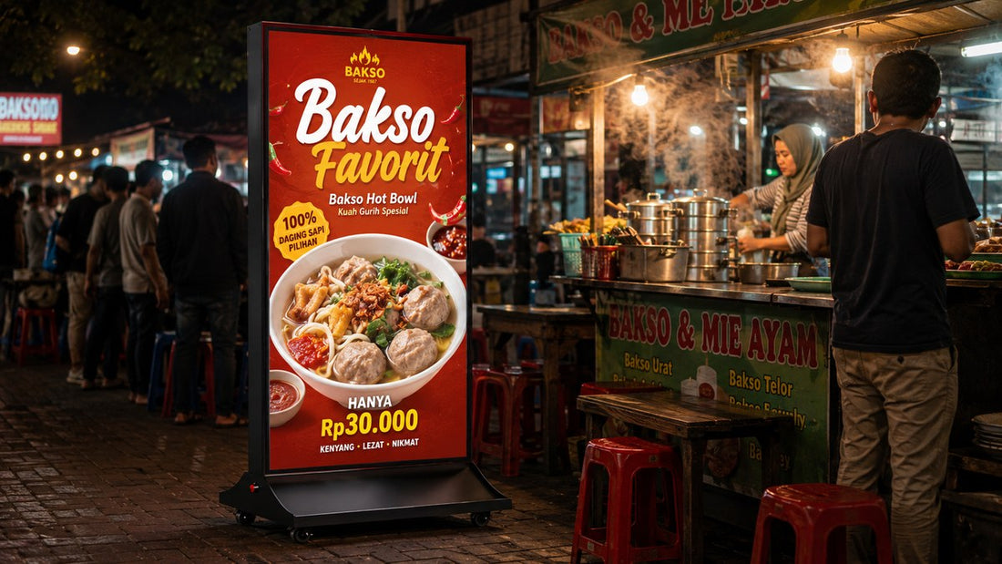 light box kain dua sisi untuk general