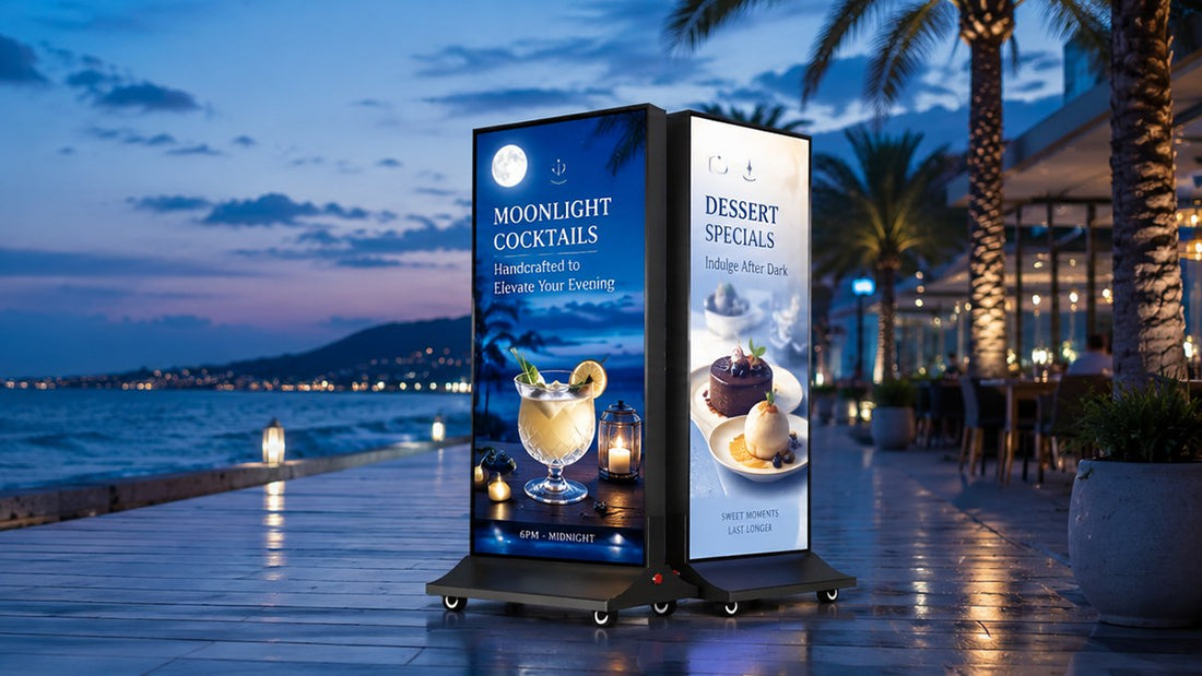 light box kain dua sisi untuk mall outdoor