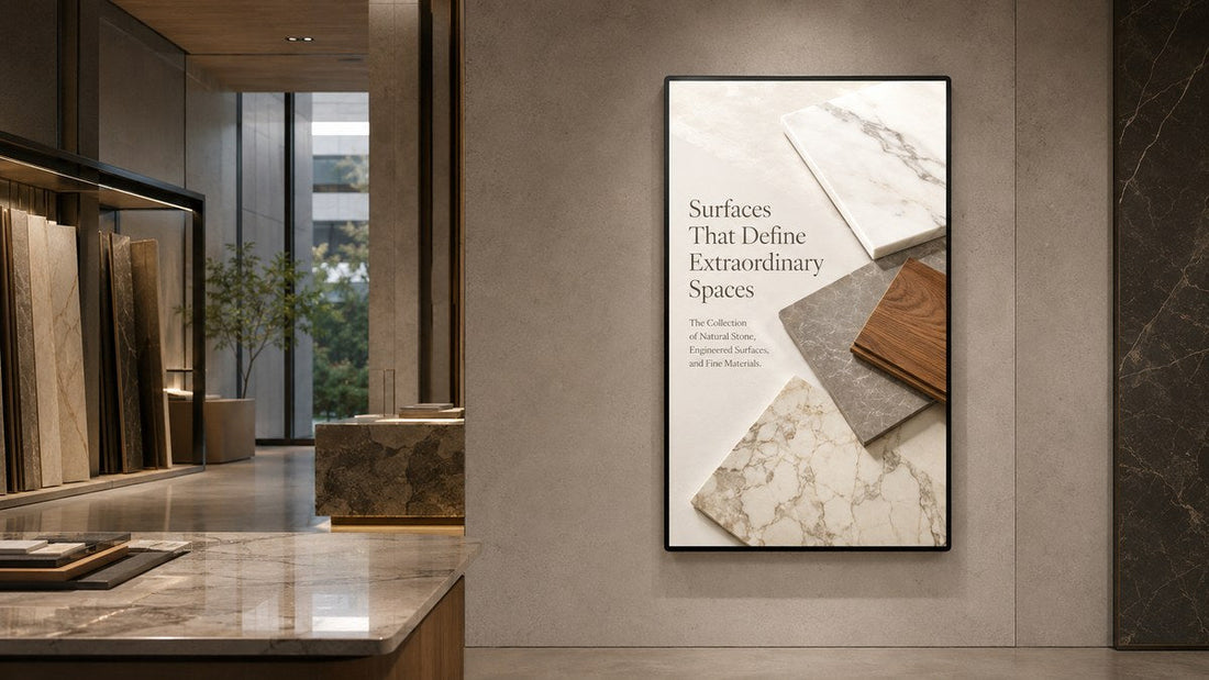 standing poster light box untuk lobby