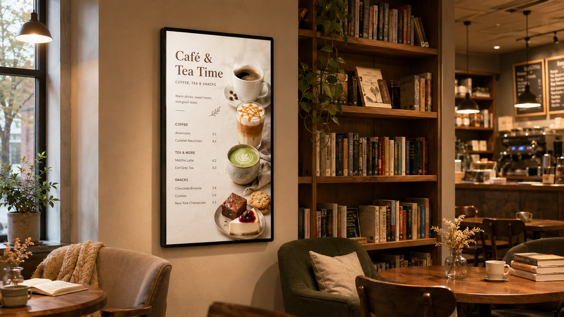 neon box slim magnetik versi premium untuk menu cafe di menu cafe, untuk kebutuhan cafe Indonesia - NEOX