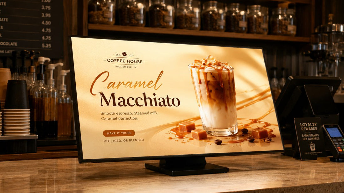 light box meja lipat untuk cafe counter