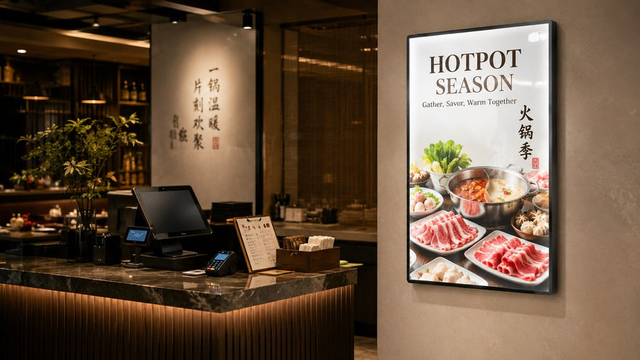 Panduan memilih slim light box dinding untuk pemilik cafe kecil