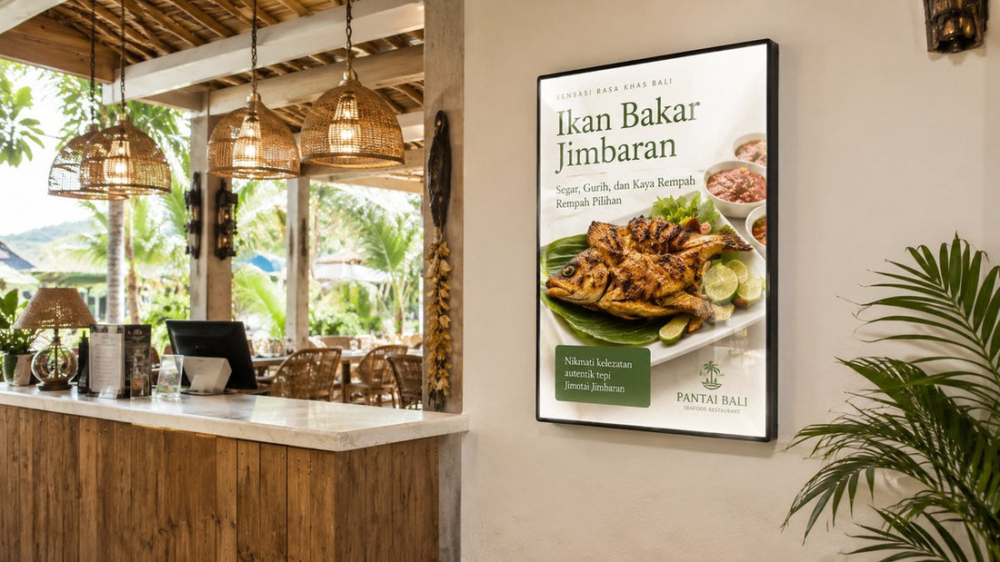 Faktor harga light box poster dinding: apa saja yang perlu dihitung