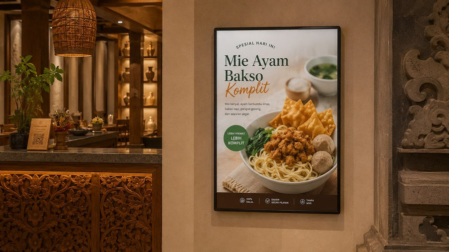 Brief sebelum pesan Light Box Dinding untuk proyek display