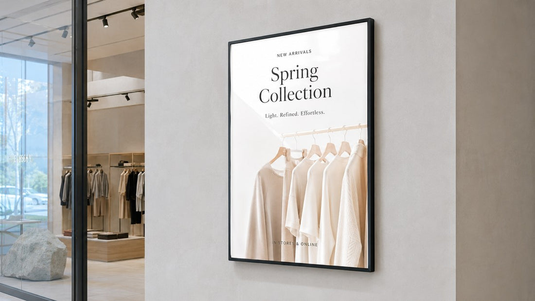 Isi poster yang cocok untuk slim light box dinding: panduan praktis untuk bisnis