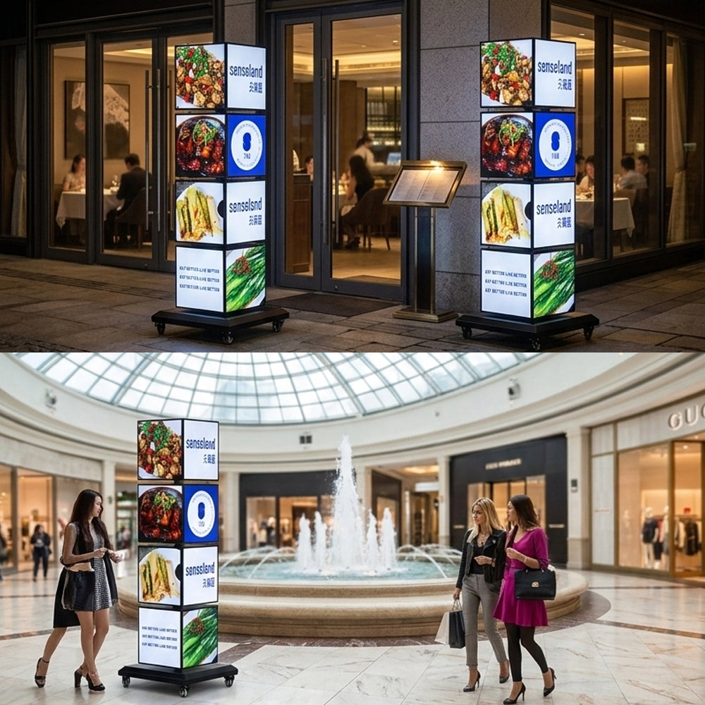 360 Degree Revolving Menu Board