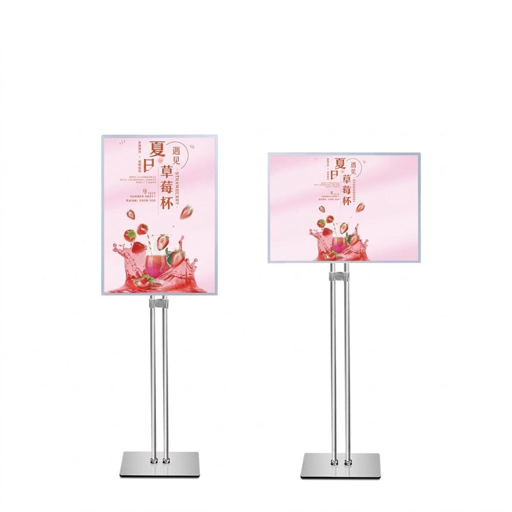 Double Pole Standing Poster Light Box