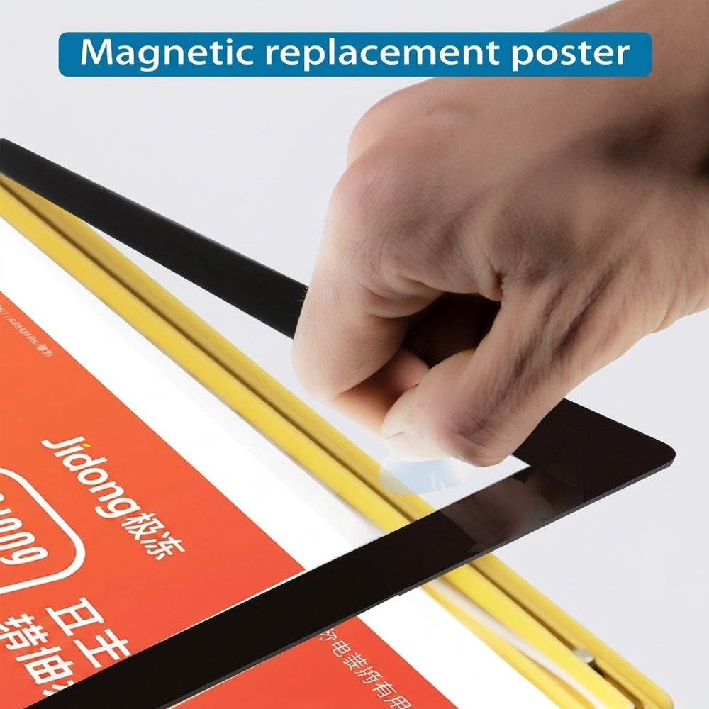 Magnetic replacement poster