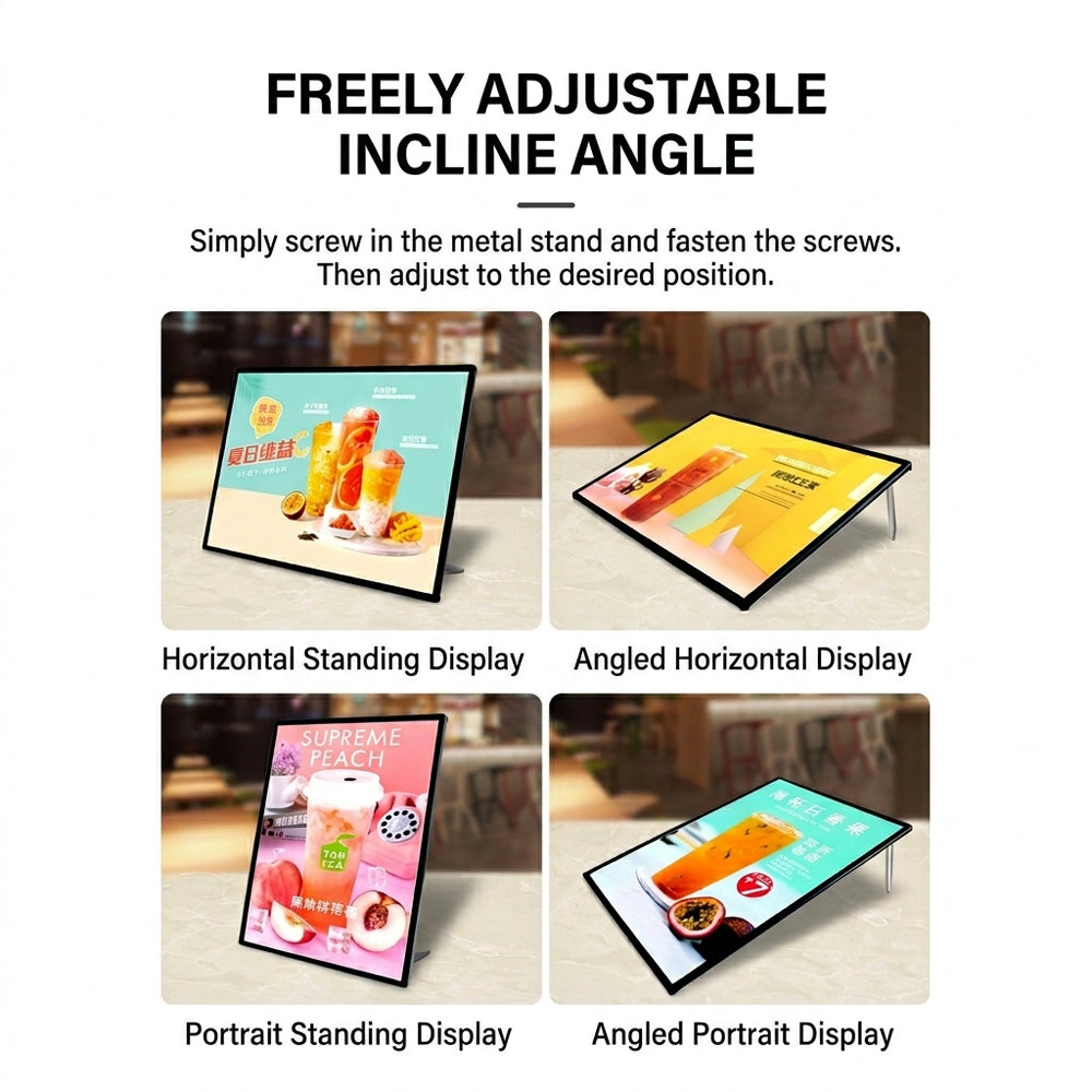 Papan Menu Meja Bisa Diatur