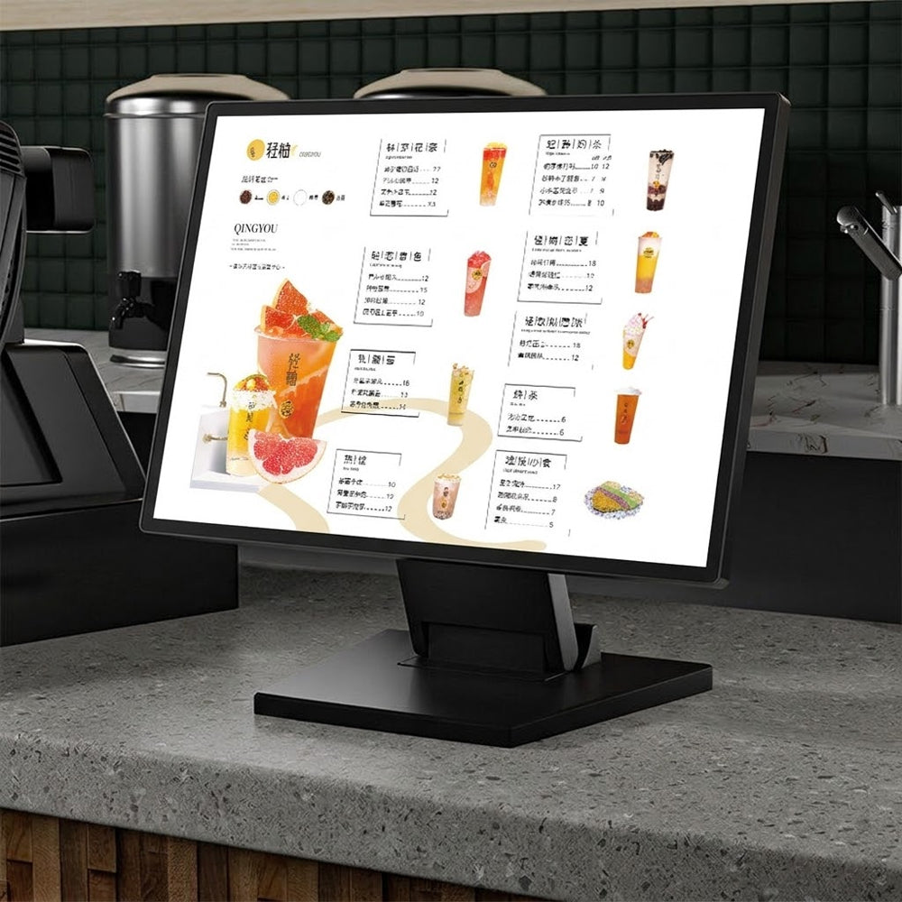 Papan Menu Meja LED Lipat untuk Kasir Cafe
