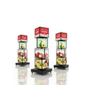 Floor Standing Rotating Light Box